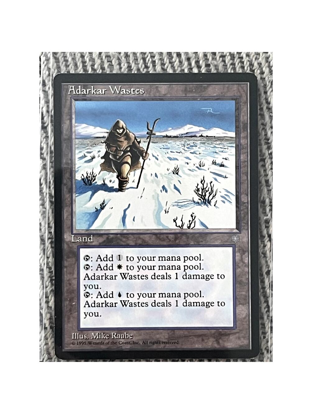 Adarkar Wastes – 1995 Ice Age – Magic: The Gathering